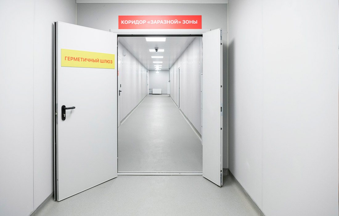 В нынешних условиях больница будет принимать только заболевших COVID-19, но после окончания пандемии она станет стационаром для лечения любых видов инфекций