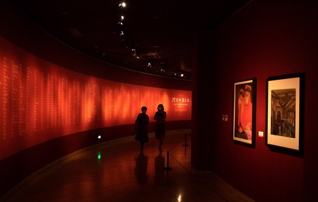 Музей изобразительных искусств Китая в Пекине вновь открыли для посетителей