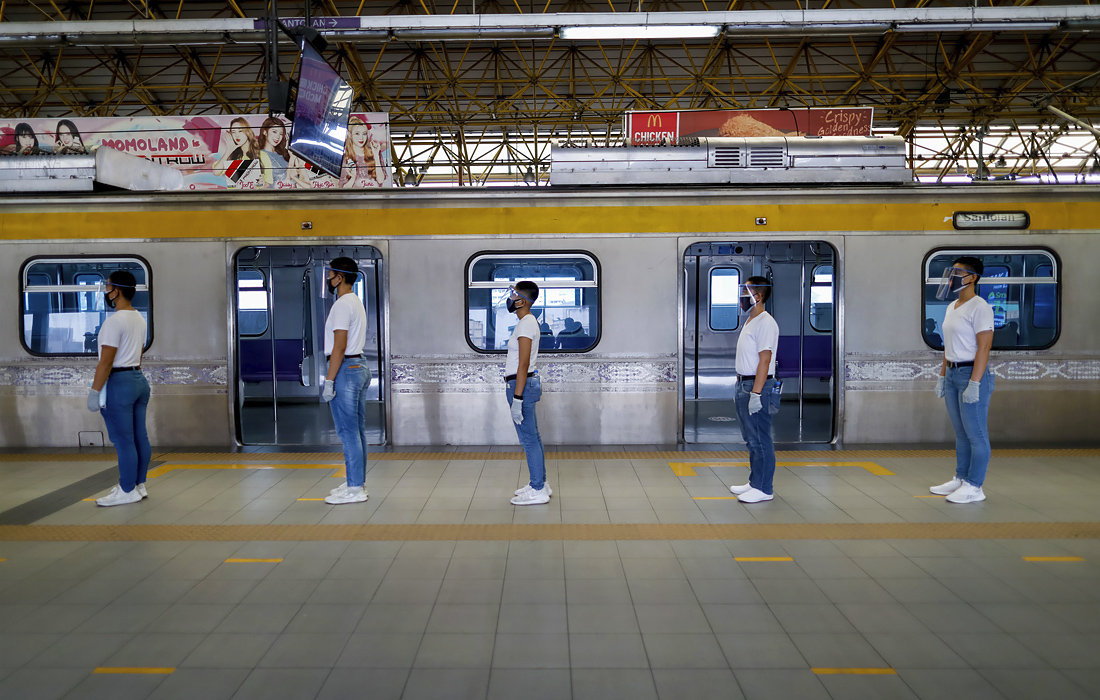 Полиция филиппинской Манилы начала подготовку к возобновлению движения поездов