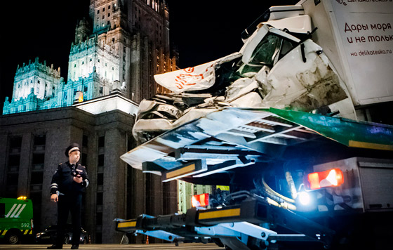 ДТП с участием Михаила Ефремова в Москве