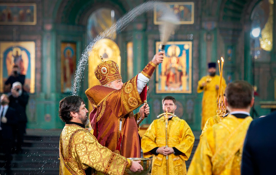 14 июня Патриарх Московский и всея Руси Кирилл освятил главный храм Вооруженных сил России и передал ему две раритетные святыни