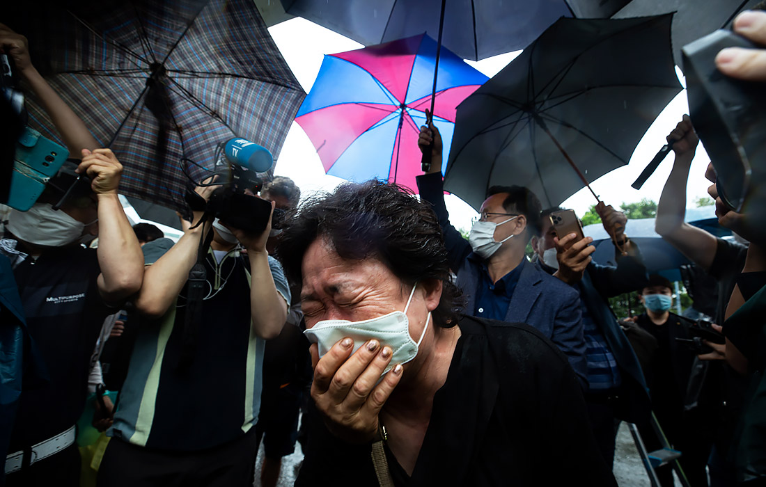 В Сеуле простились с мэром Пак Вон Суном, который 9 июля был обнаружен мертвым