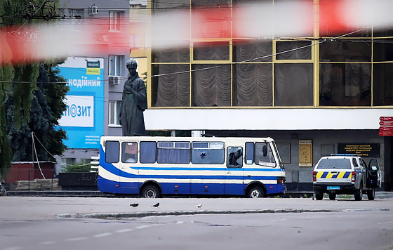 Захват заложников в Луцке