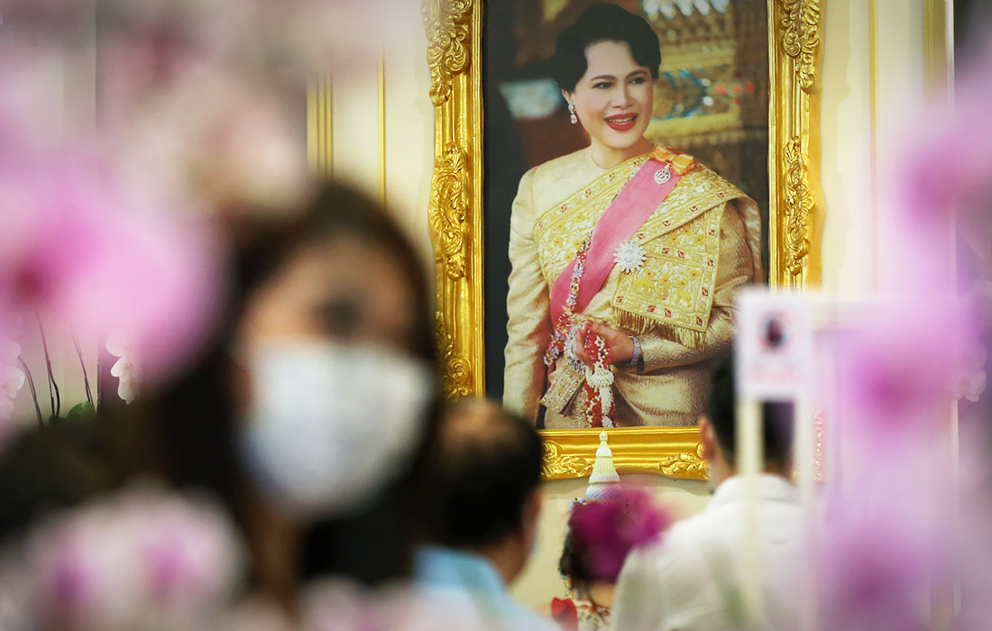 В Бангкоке открылась выставка орхидей в честь предстоящего дня рождения экс-королевы Таиланда Сирикит