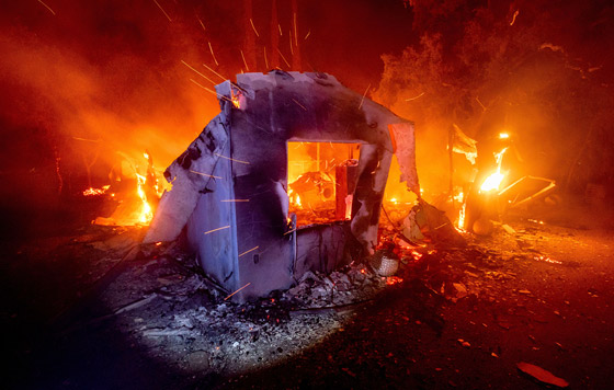 Калифорния в огне