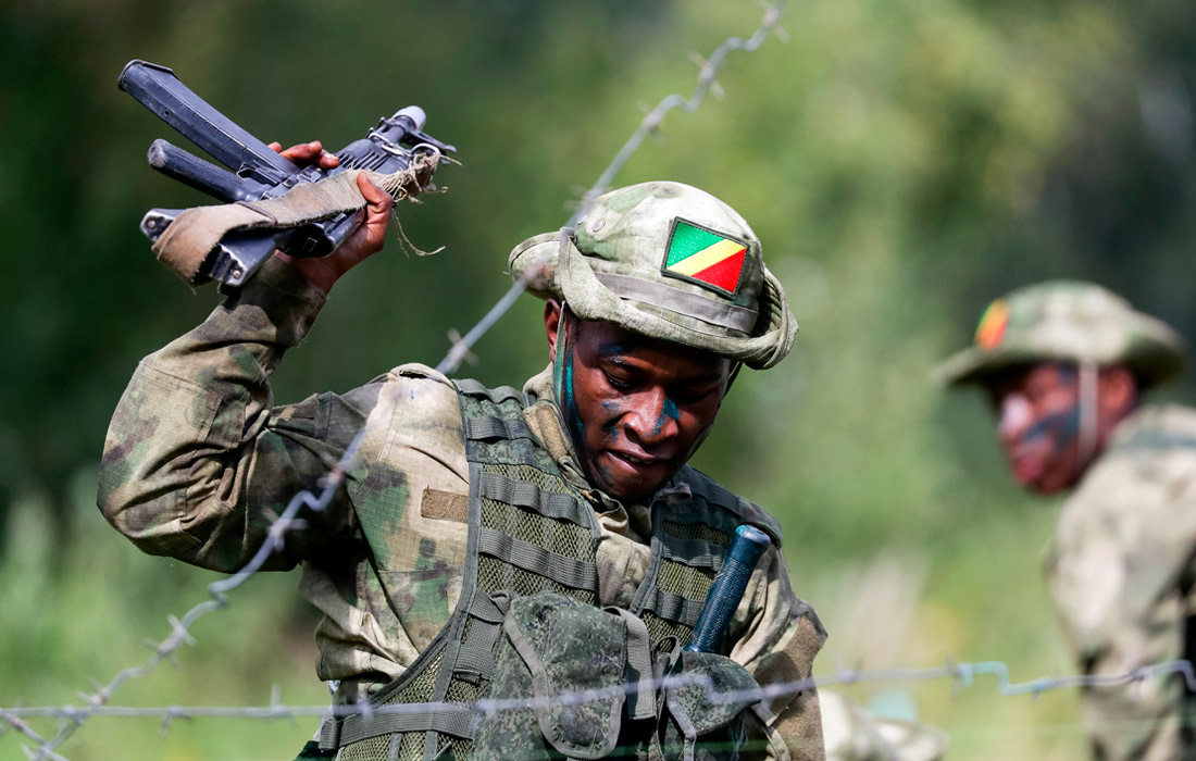 Военнослужащий Демократической Республики Конго