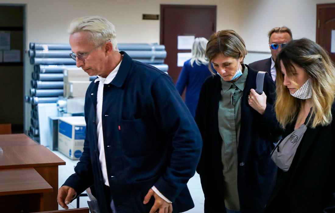 В суд также прибыл актер Иван Охлобыстин