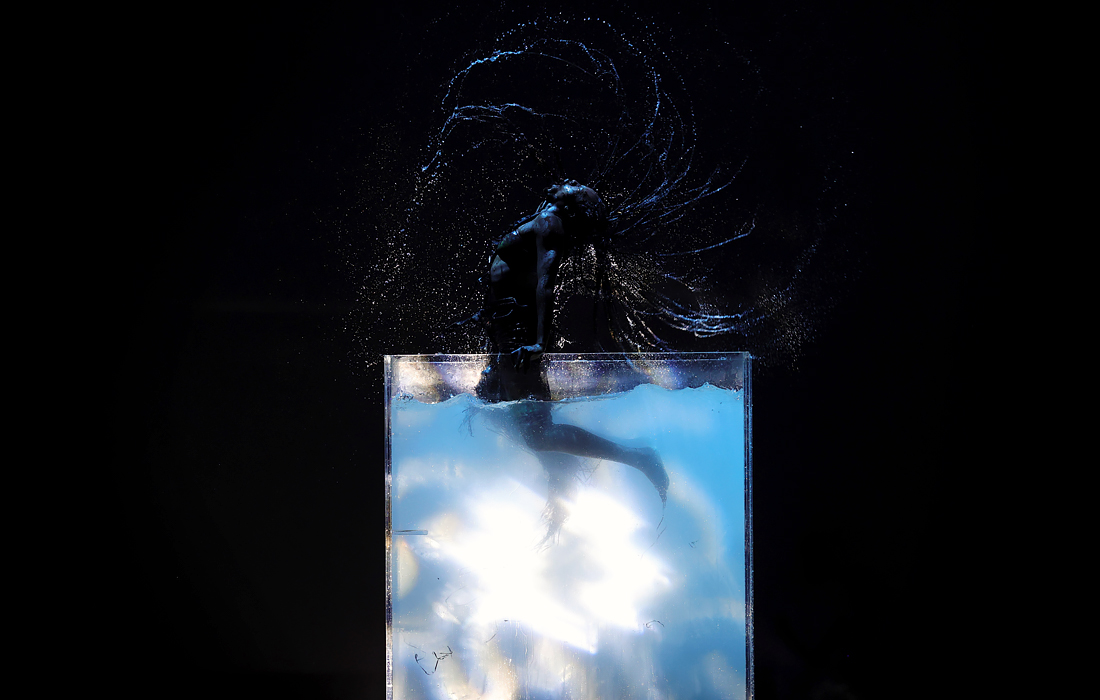 Театральная труппа "Fura dels Baus" на фестивале в Мадриде