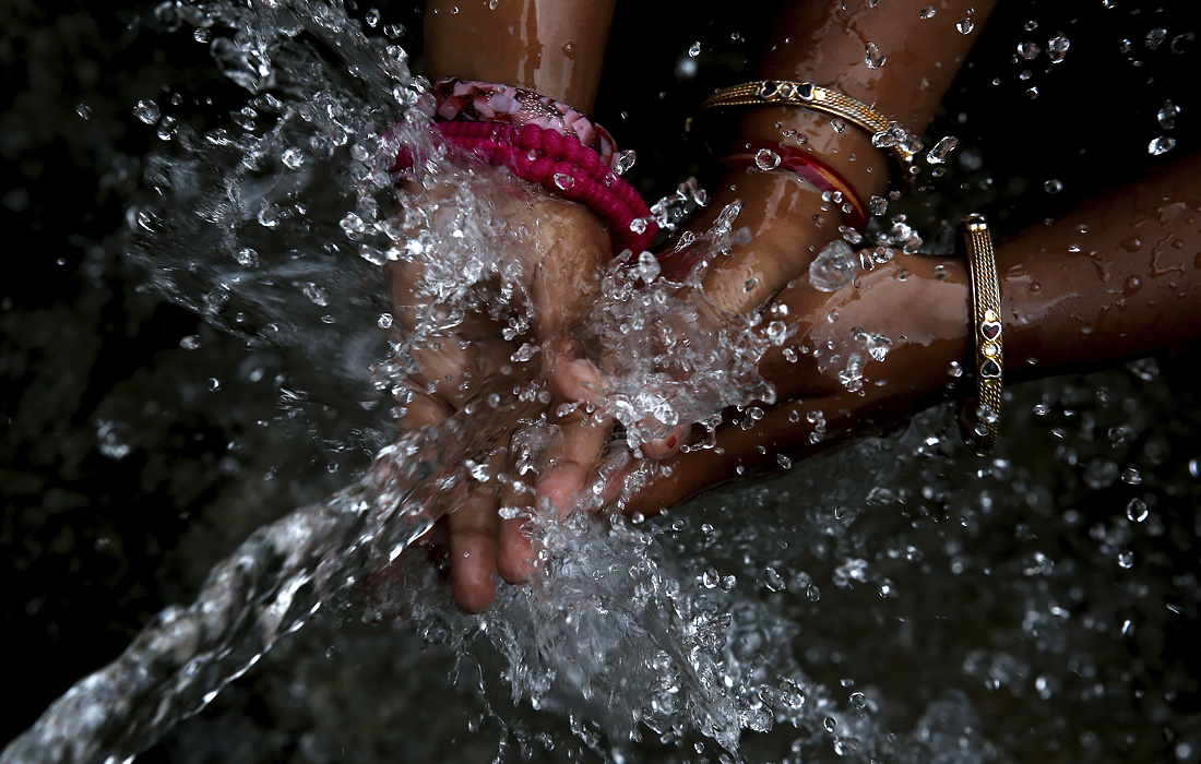 Всемирный день мытья рук в Индии
