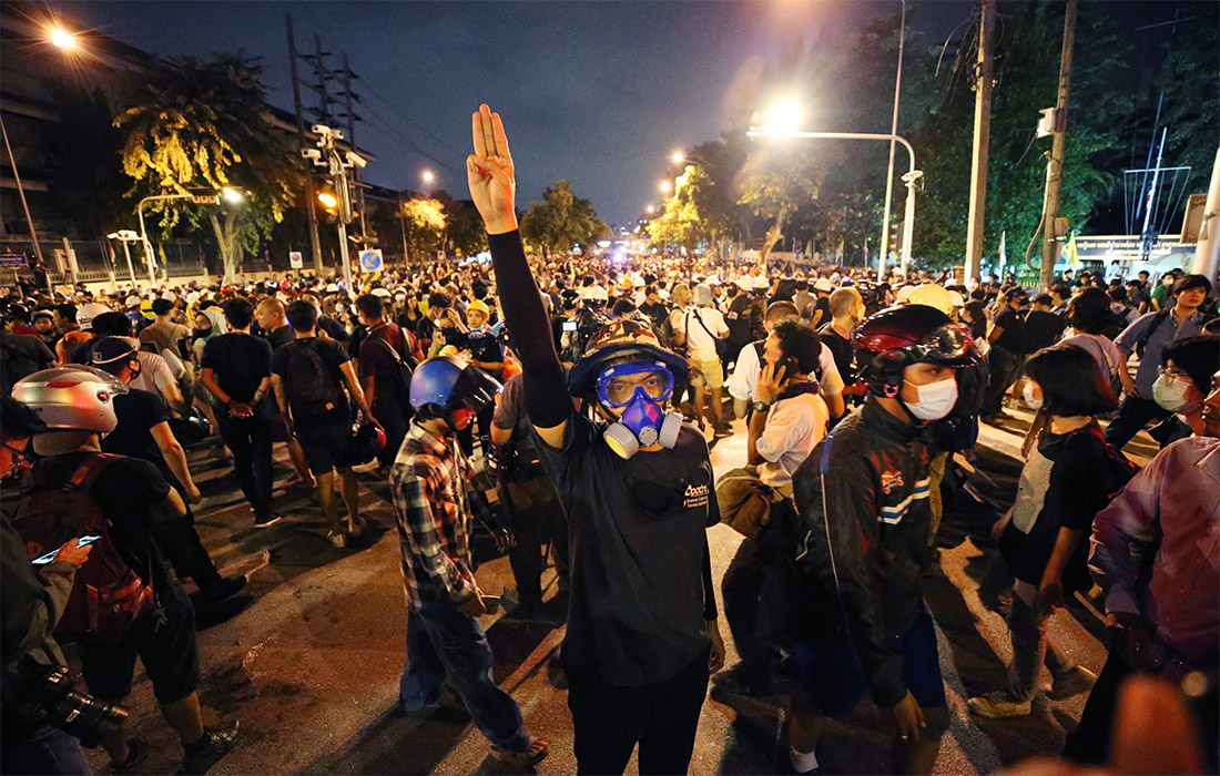 В Таиланде продолжаются антиправительственные протесты