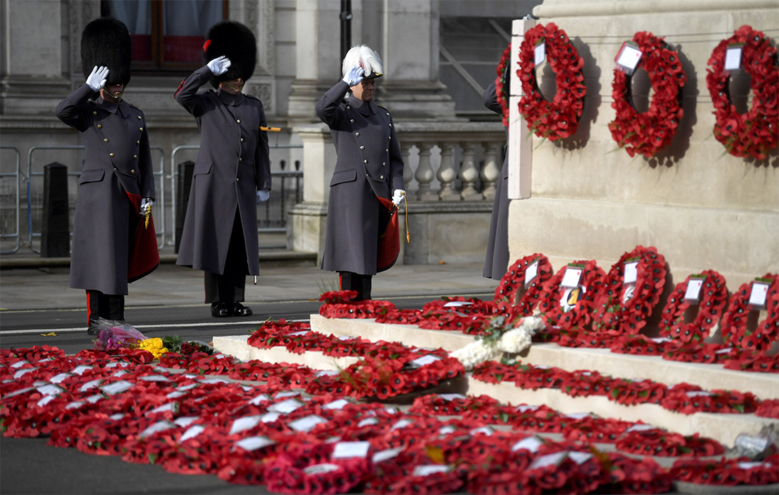 В Лондоне почтили память солдат, погибших во время Второй мировой войны