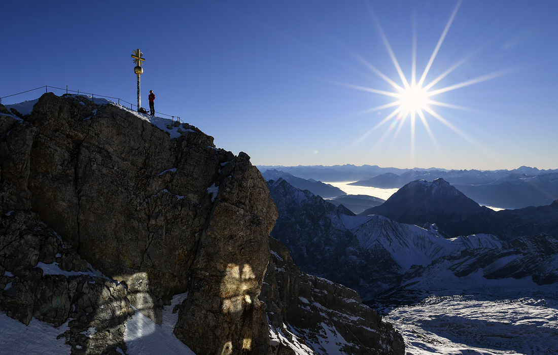 Немецкий горнолыжный курорт Цугшпитце закрыли для туристов до 20 декабря