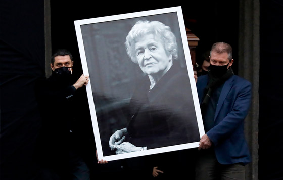 Прощание с президентом Пушкинского музея Ириной Антоновой