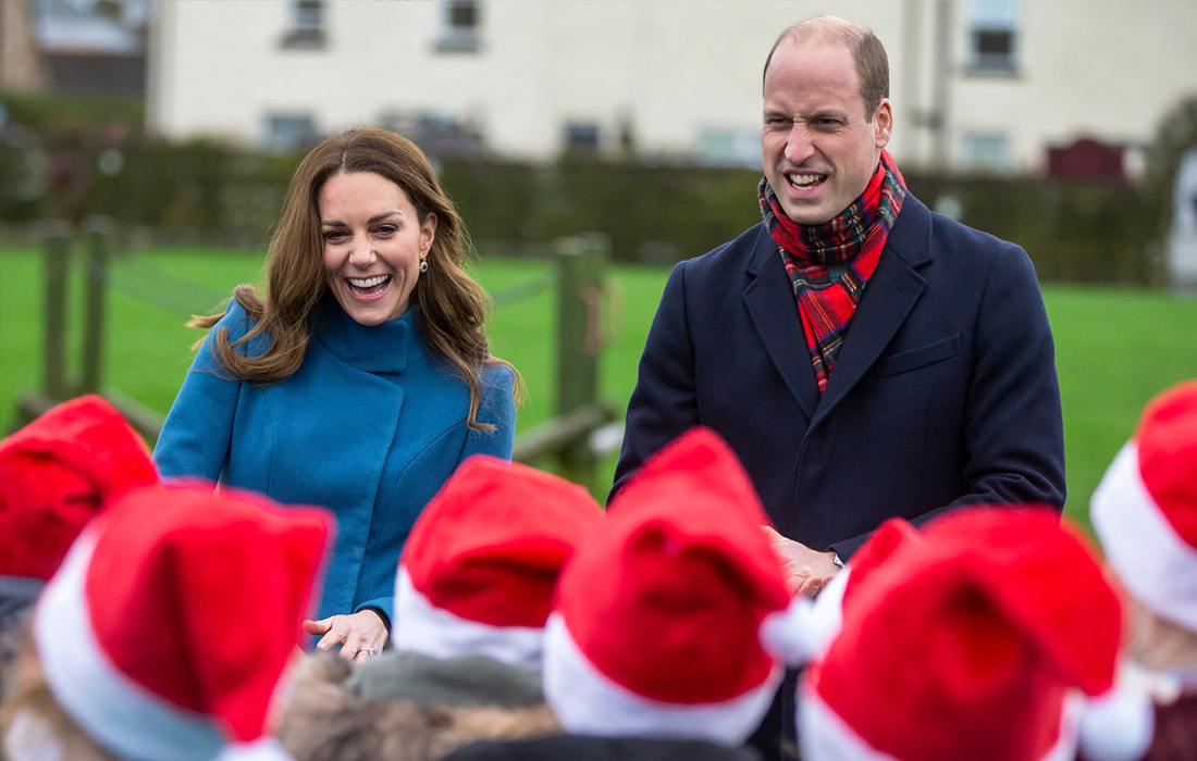 После карантина принц Уильям и Кейт Миддлтон отправились в королевский тур по Великобритании