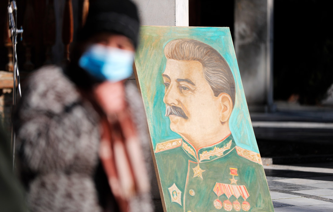 Жители грузинского города Гори отметили 142-летие со дня рождения своего земляка Иосифа Сталина