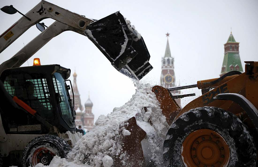 В Москве выпало более 7 см снега