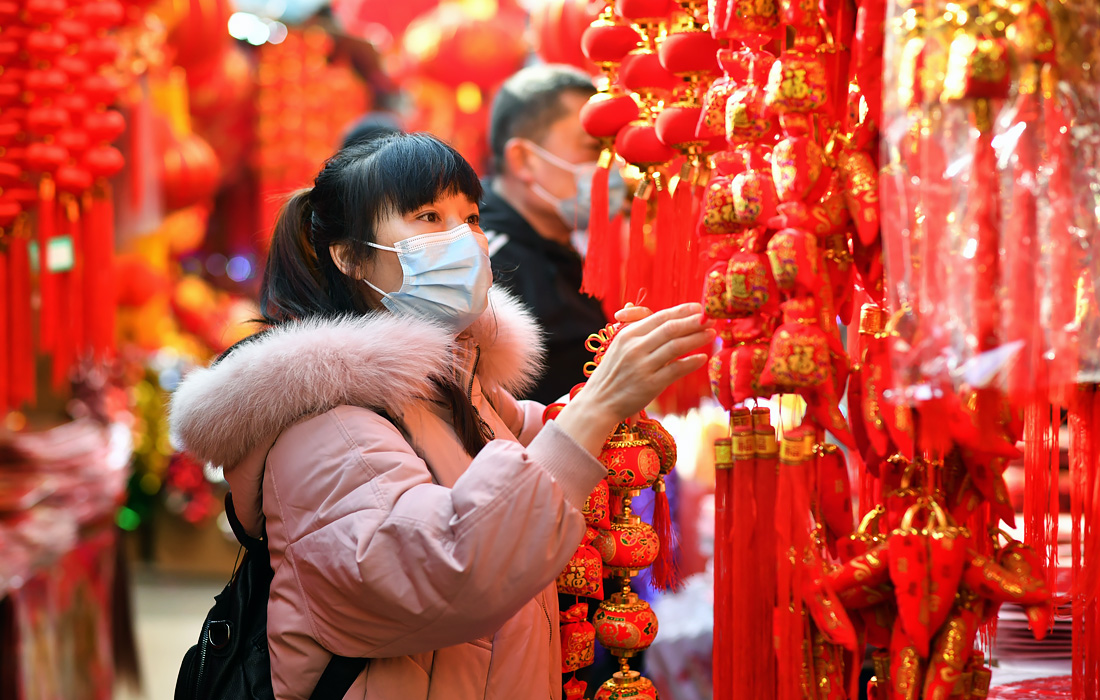 Китайский Циндао в преддверии Нового года по лунному календарю
