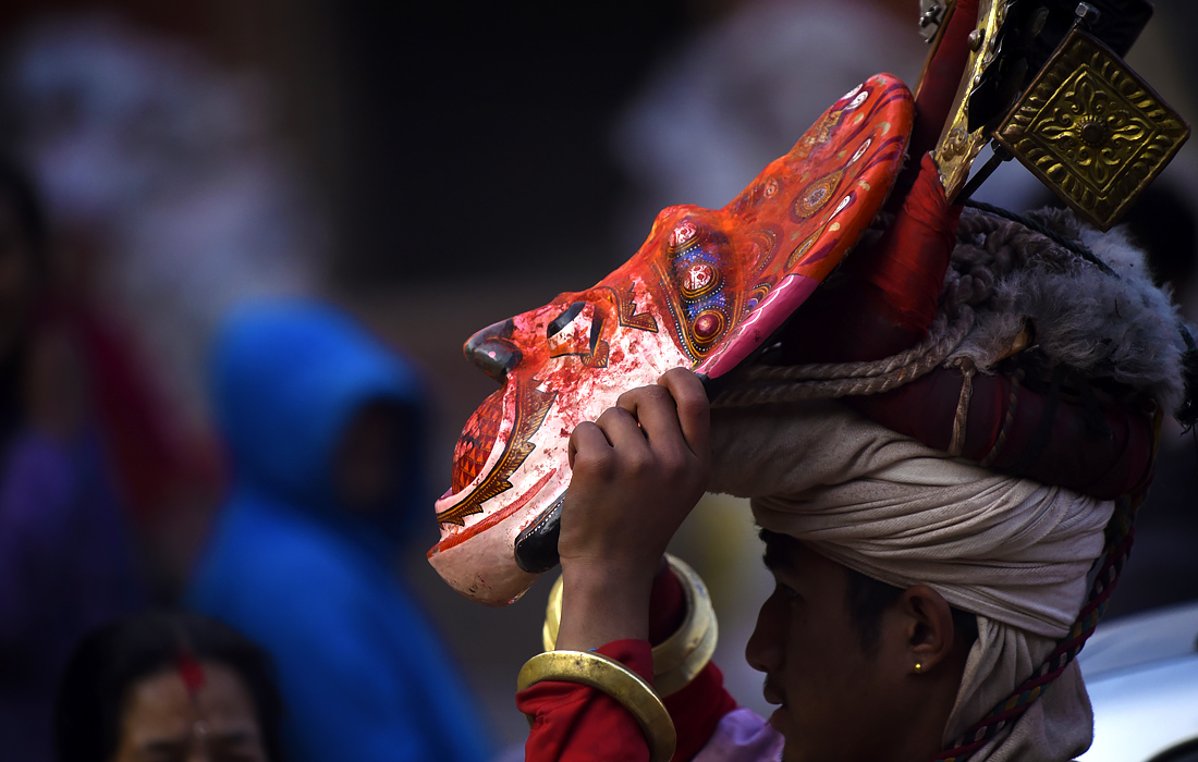 В Непале начались празднования фестиваля Навадурга