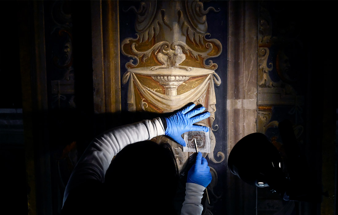 В Риме на вилле Фарнезина проводят реставрационные работы