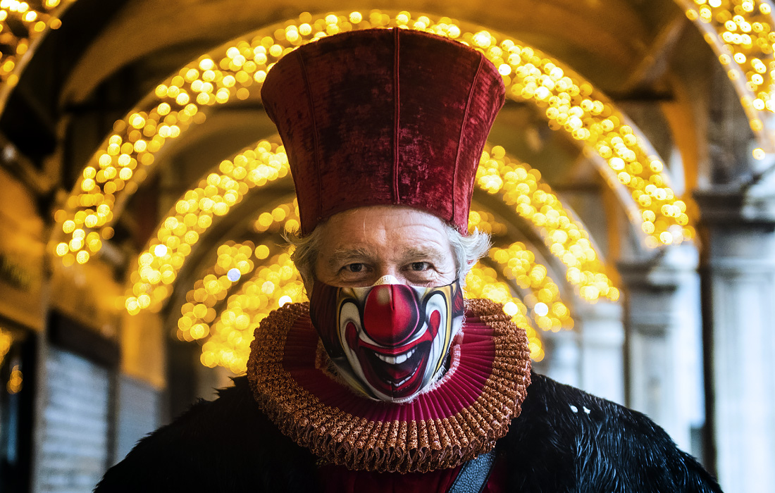 8 февраля. Традиционный Венецианский карнавал стартовал в онлайн-формате из-за пандемии коронавируса.