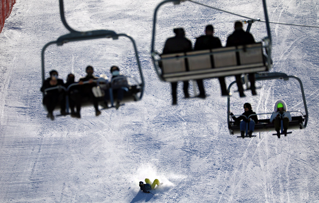 Турецкий горнолыжный курорт Хесарек за 20 дней принял тысячи людей