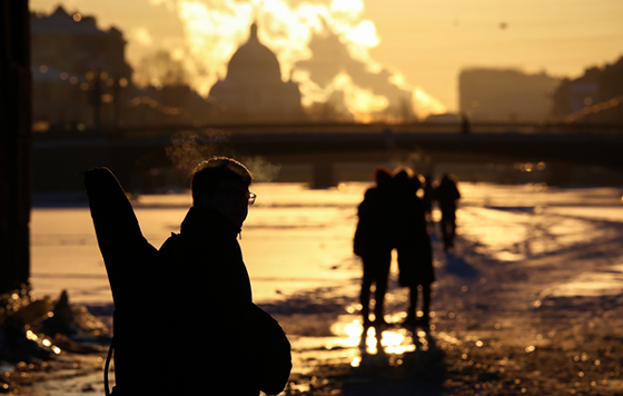 Морозы в Санкт-Петербурге