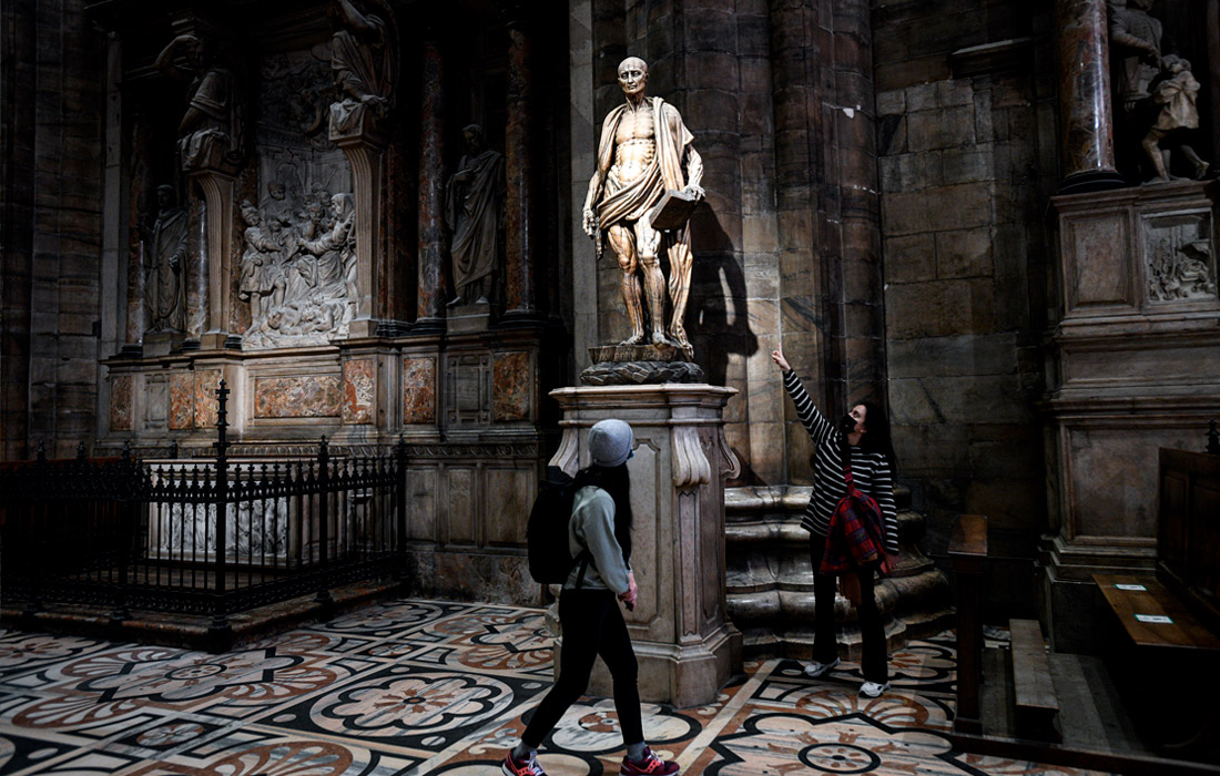 Кафедральный собор Милана открыл свои двери для широкой публики