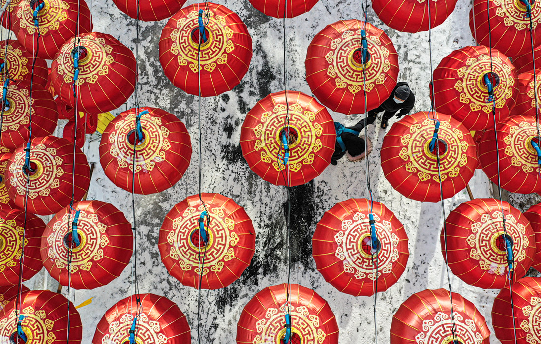 В Китае отмечают Новый год по лунному календарю