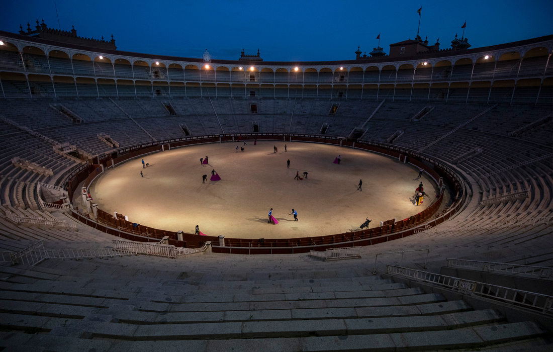 Арена для корриды расположена в Саламанке, одном из районов Мадрида
