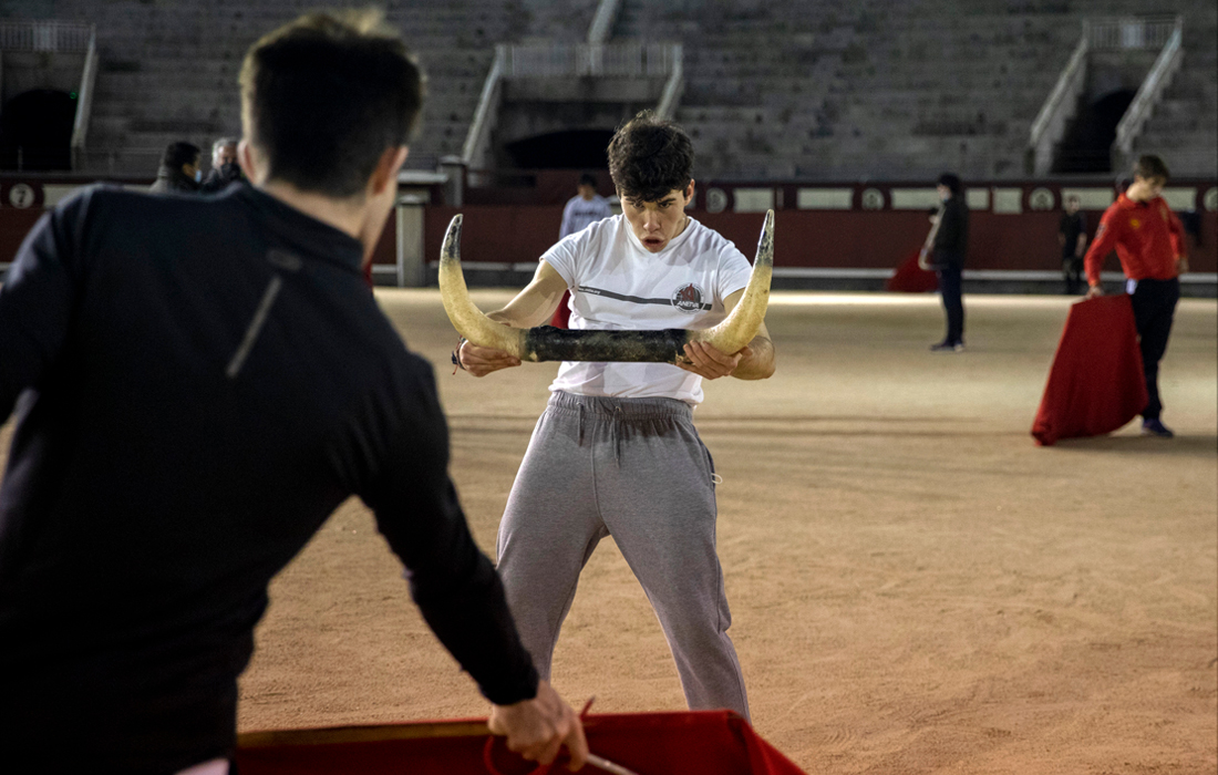 Немаловажным является актерское мастерство юного тореадора