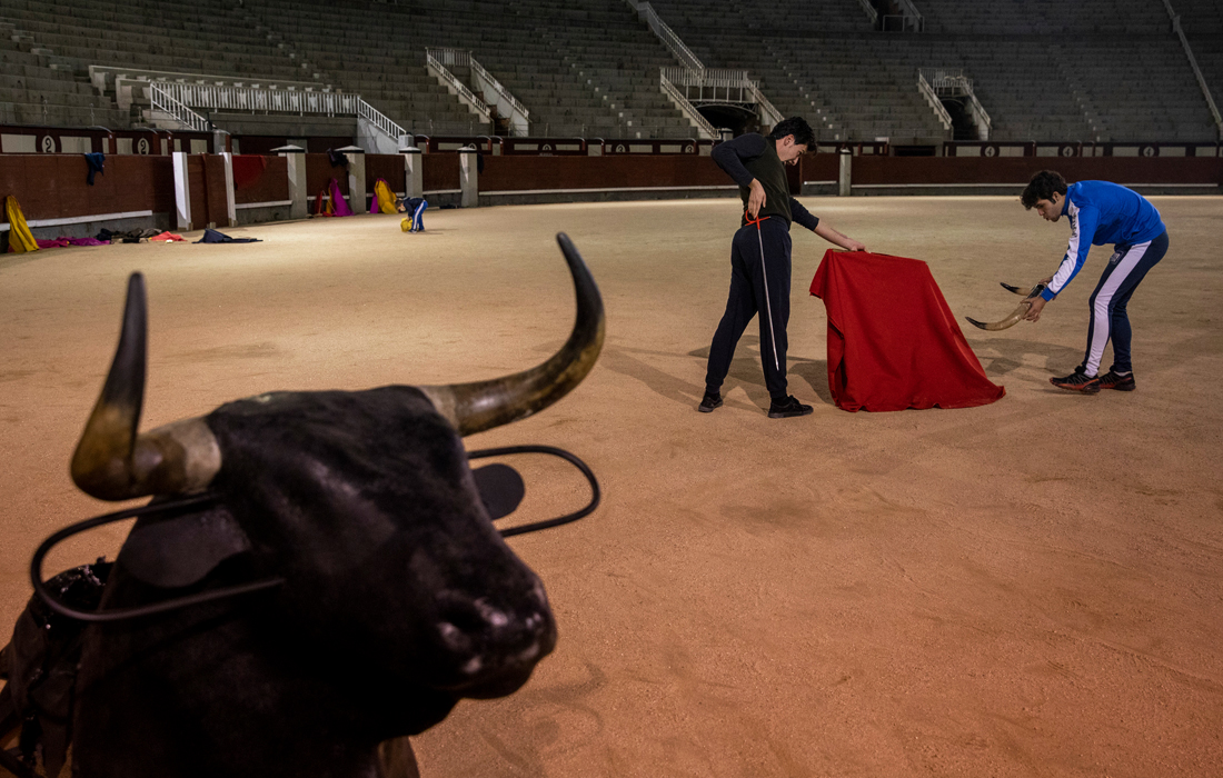 Также ученики должны получить навыки по владению красной накидкой