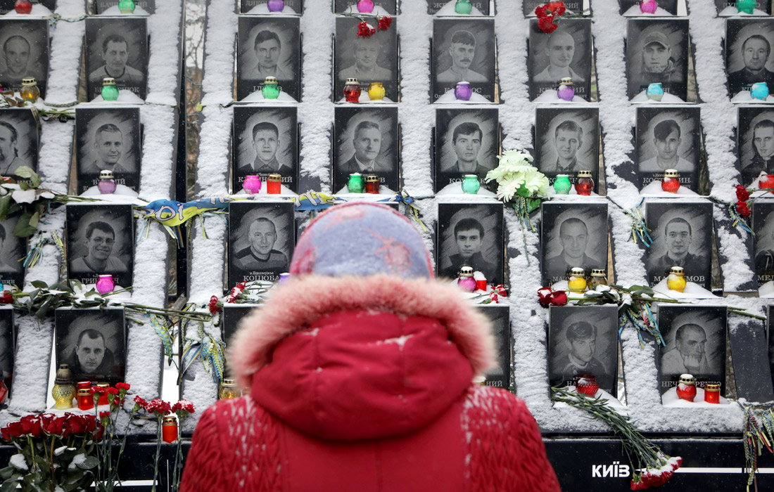 В Киеве проходит седьмая годовщина трагических событий на Майдане