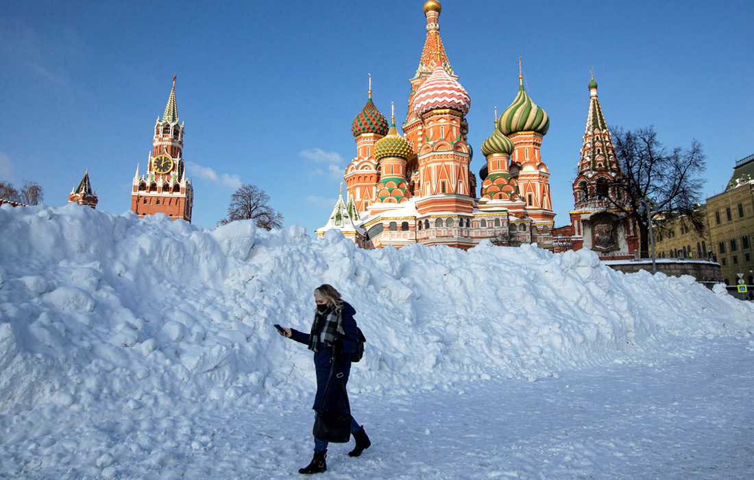 Москвичей предупредили об усилении морозов к 23 февраля