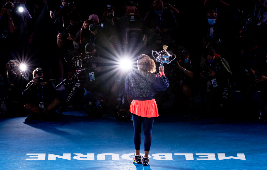 Японская теннисистка Наоми Осака во второй раз выиграла Australian Open