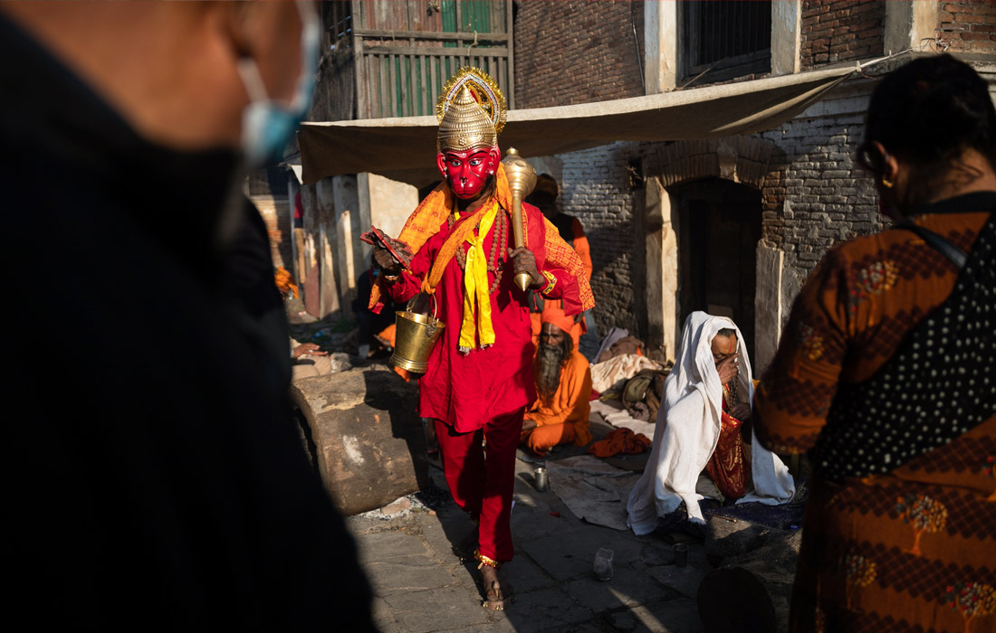 Индуистский фестиваль Махашиваратри, посвященный богу Шиве, проходит в Индии и Непале