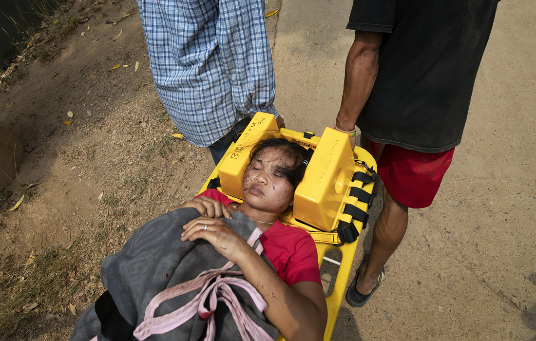 Таиланд принял беженцев из Мьянмы, где продолжаются протесты и приводящие к многочисленным жертвам столкновения в связи с военным переворотом в стране