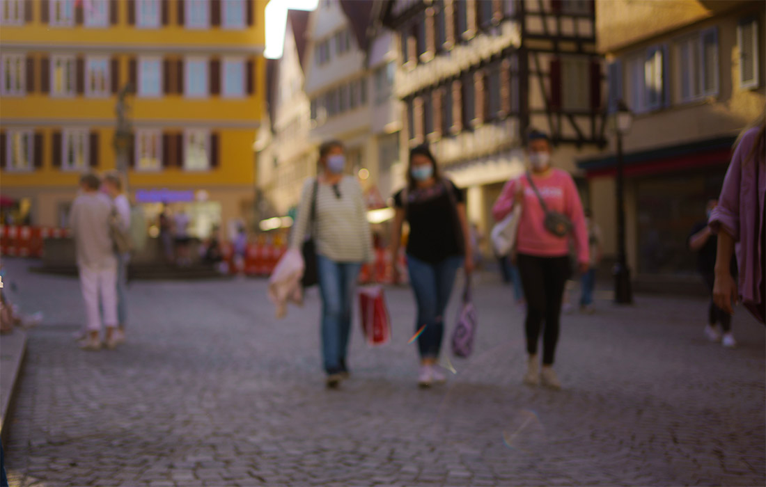 На одной из улиц Баден-Вюртемберга произошло размытие