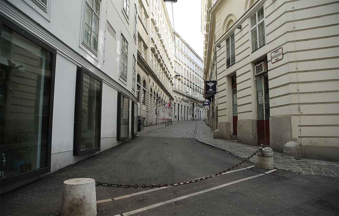 Никто не пришел на улицу Святого Стефана в Вене