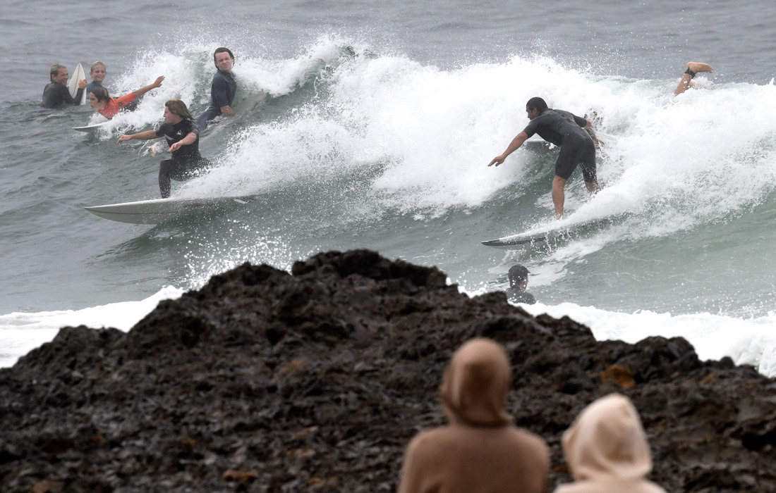 Штормовой ветер на юго-востоке австралийского штата Квинсленд