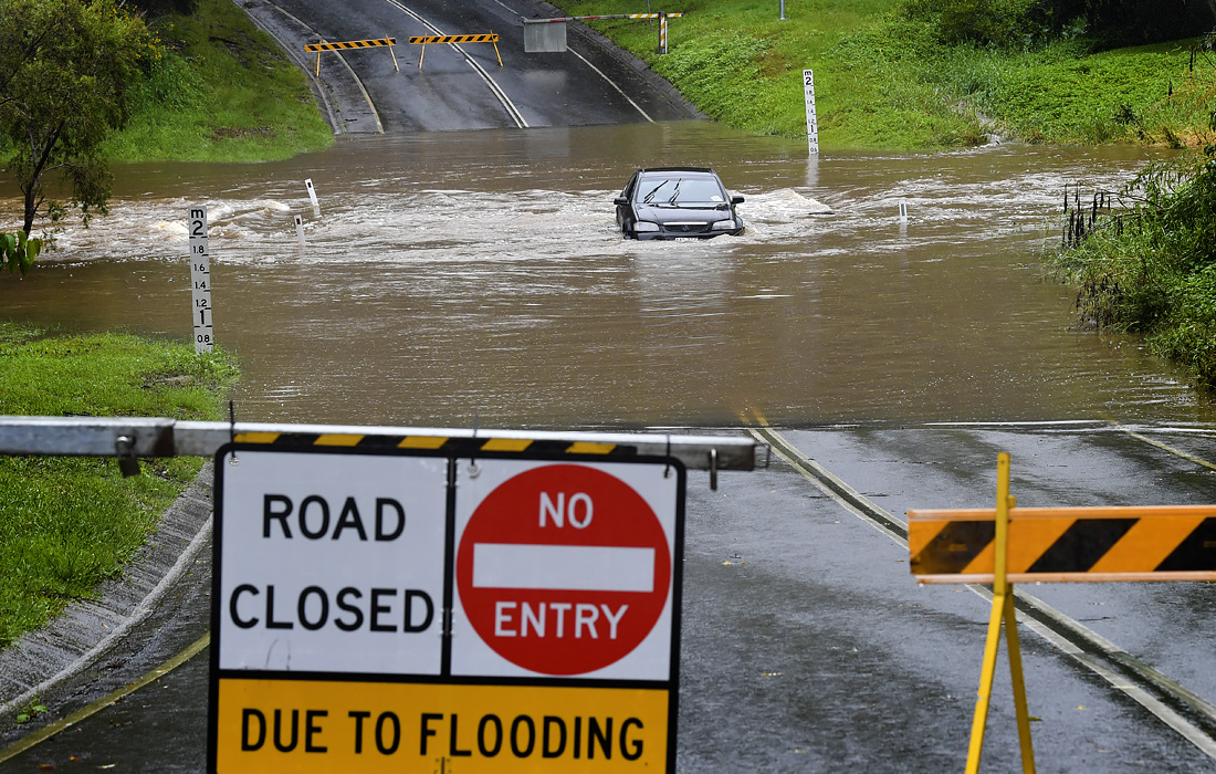 Проливные дожди вдоль восточного побережья Австралии привели к сильнейшему за последние 60 лет наводнению в ряде районов