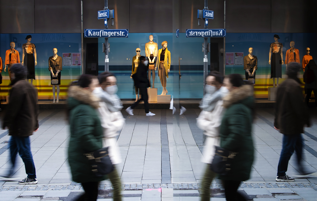 На всей территории Баварии смягчение COVID-ограничений и открытие гастрономических, культурных и спортивных мероприятий  приостановлены как минимум до 26 апреля