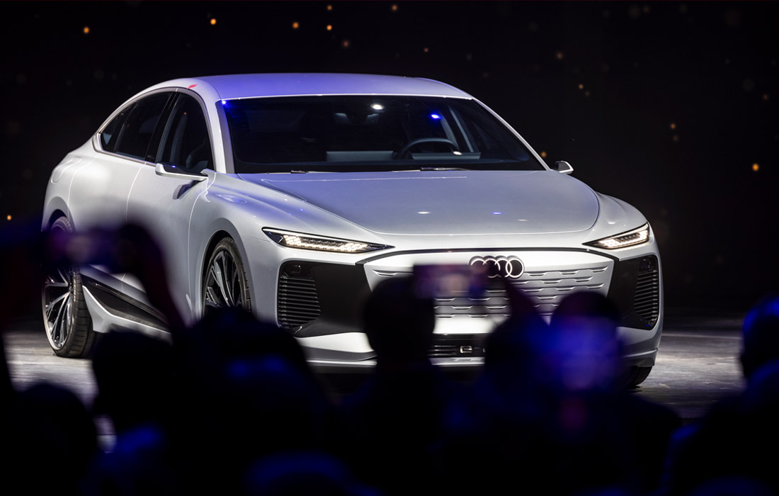 Концепт Audi A6 e-tron