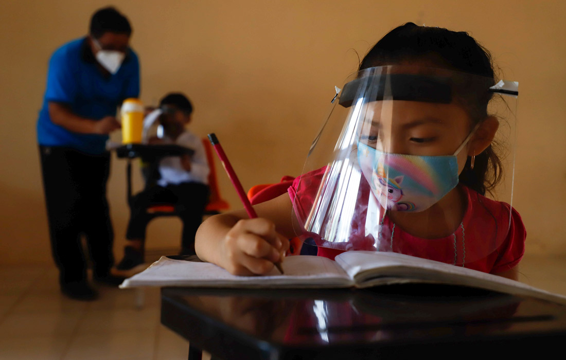 В школах мексиканского штата Кампече возобновились очные занятия