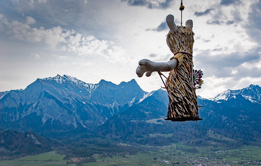 В Швейцарии готовится к открытию выставка скульптур под открытым небом "Bad Ragartz"