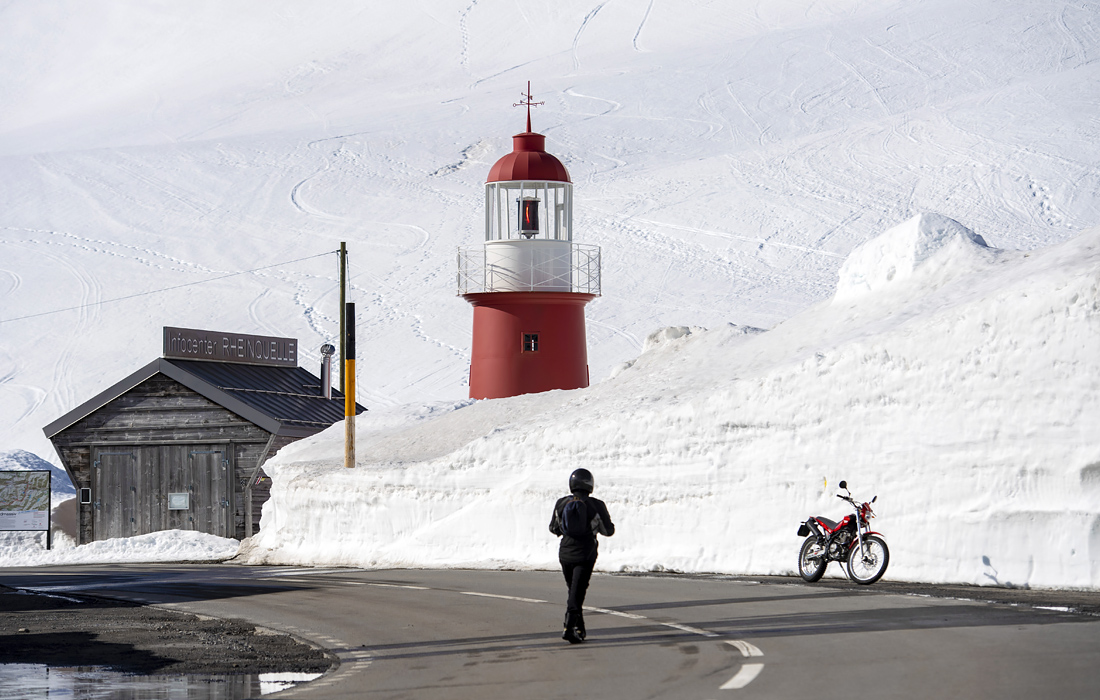 Снежная погода в Швейцарии
