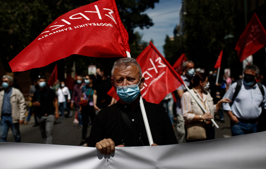 В Греции начались забастовки против изменения трудового законодательства