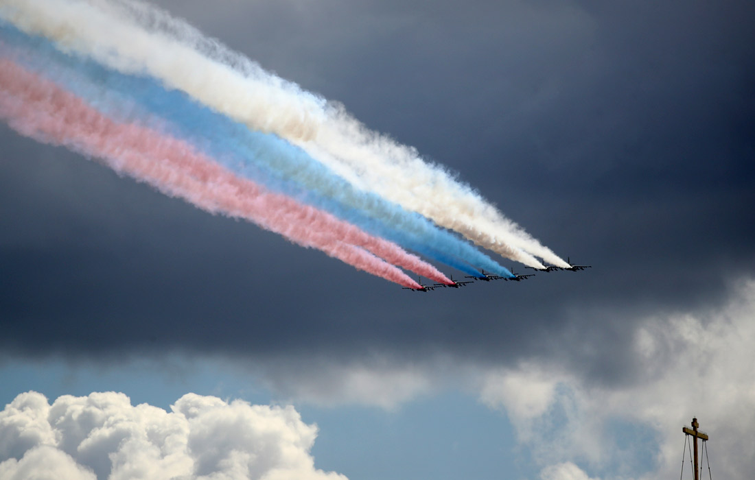 Генеральная репетиция военного парада прошла в Москве