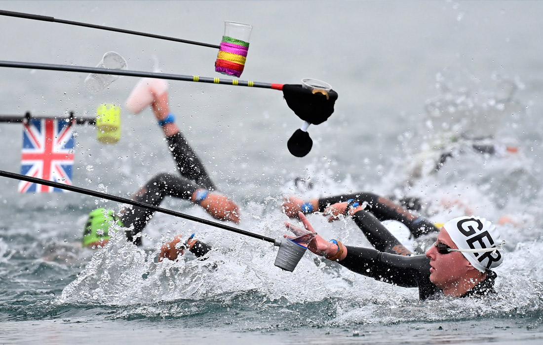 В Будапеште прошли соревнования по плаванию на открытой воде в рамках чемпионата Европы по водным видам спорта