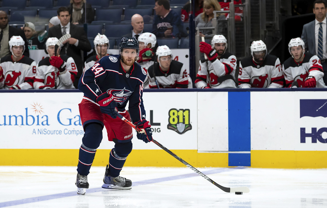 Владислав Гавриков. Защитник "Коламбуса". В нынешнем сезоне сыграл в 55 матчах и набрал 12 (2+10 по системе "гол+пас") очков. Всего за два сезона в НХЛ – а играл он только за "Коламбус" – у него 124 матча и 30 (7+23) очков.