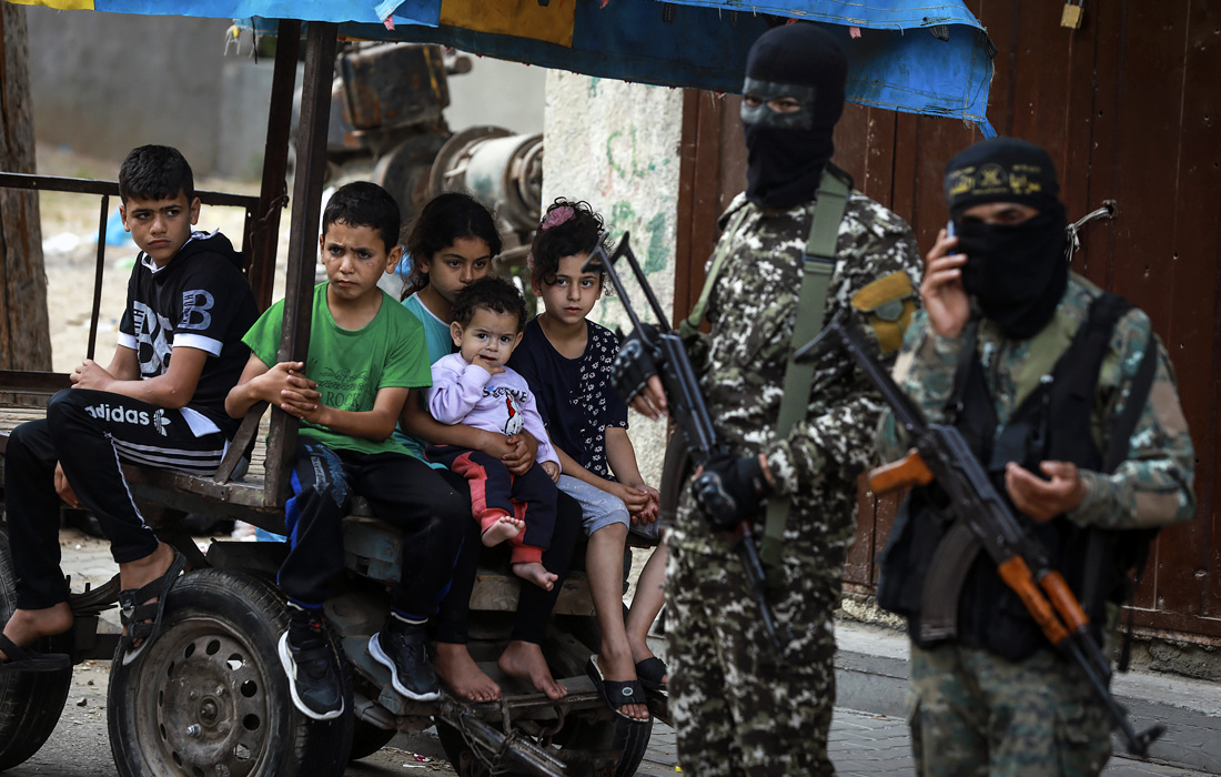 Режим прекращения огня между Израилем и сектором Газа вступил в силу. На фото: город Газа.